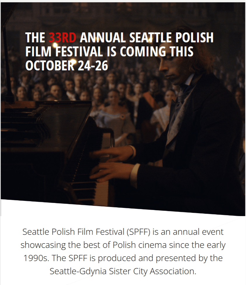Seattle Polish Film Festival Starts This Week