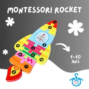 Rocket - fusée Montessori - mdbambino