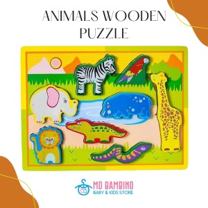Animals - wooden Montessori - mdbambino