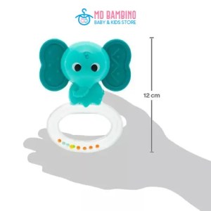 Anneau de dentition hochet elephant