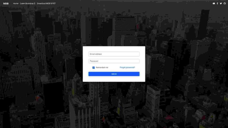 Mdb Standard Pro Material Design For Bootstrap - Ocean Illustration Collection - 8K Quality