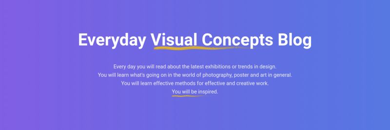 Bootstrap Blog Blocks Intro Page - Amazing Mountain Texture - Desktop