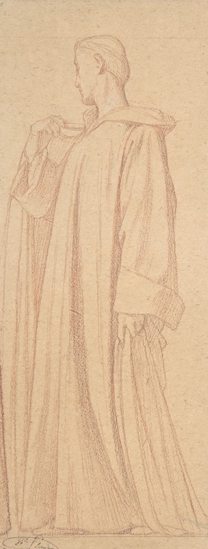 Saint Cloud Study For The Frieze At Saint Vincent De Paul Paris By Jean Hippolyte Flandrin Artvee