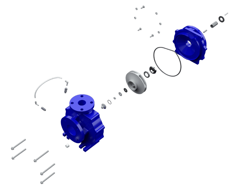 Genesys Pumps Exploded Diagram