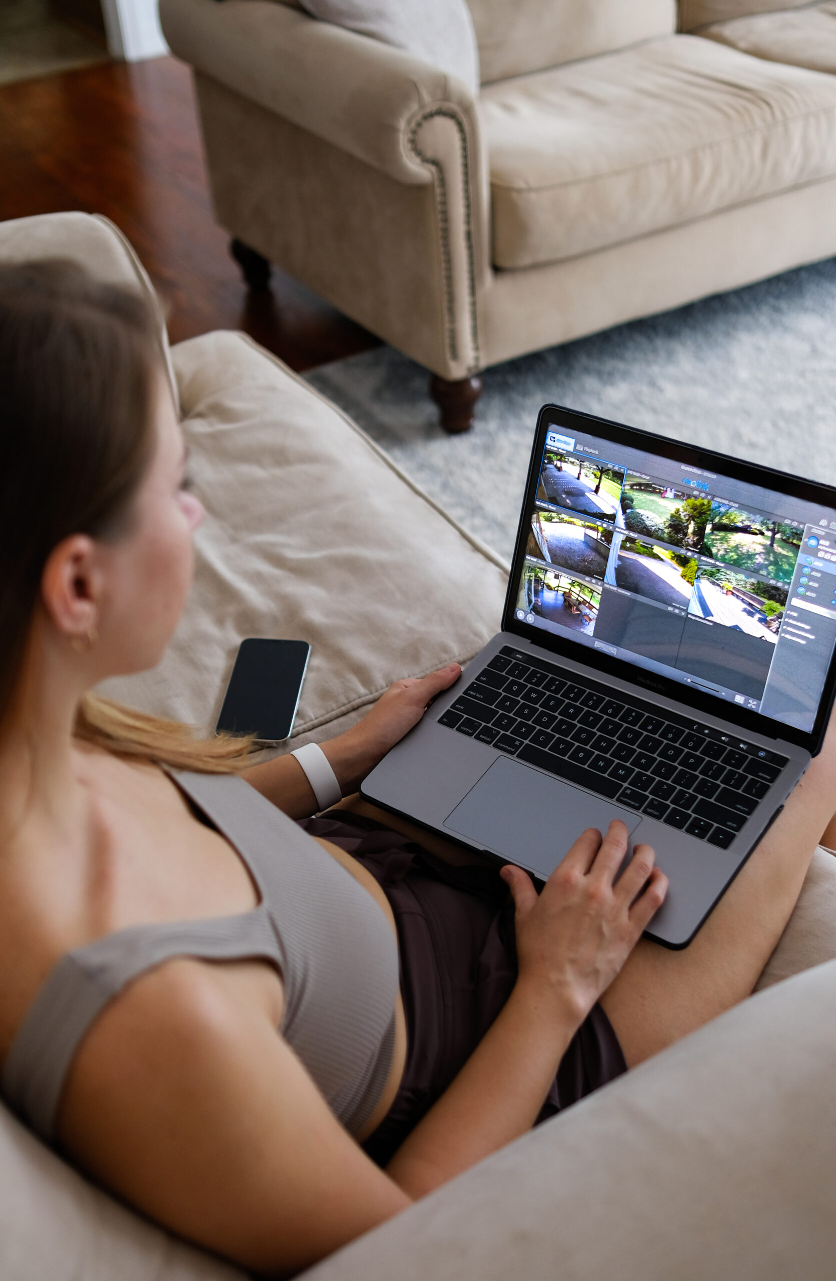 Remote view security camera