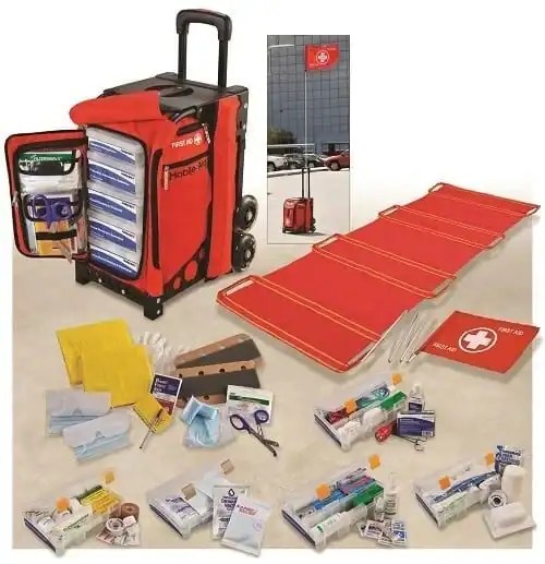 BLS Easy-Roll Trauma First Aid Station Product