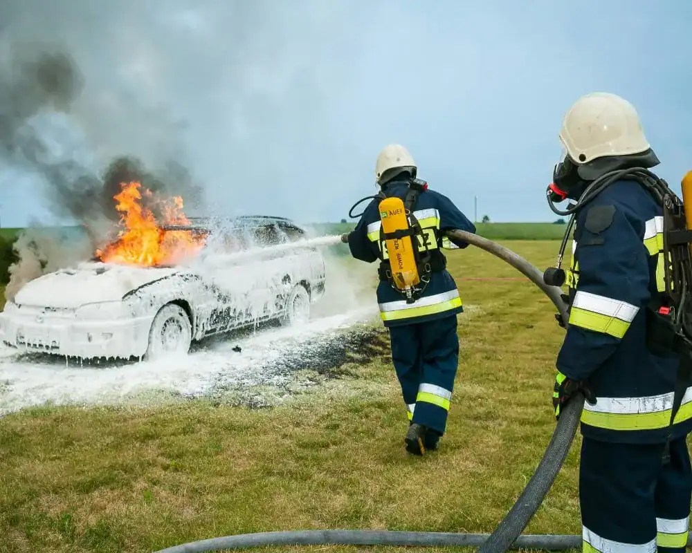Fire Extinguisher Live Fire Training