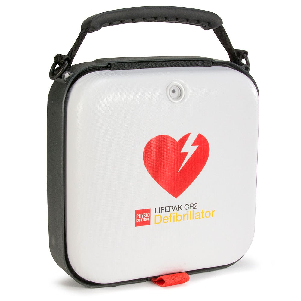 Physio-Control LIFEPAK® CR2 Semi-Rigid Carry Case Angled Physio-Control LIFEPAK® CR2 Semi-Rigid Carry Case Angled