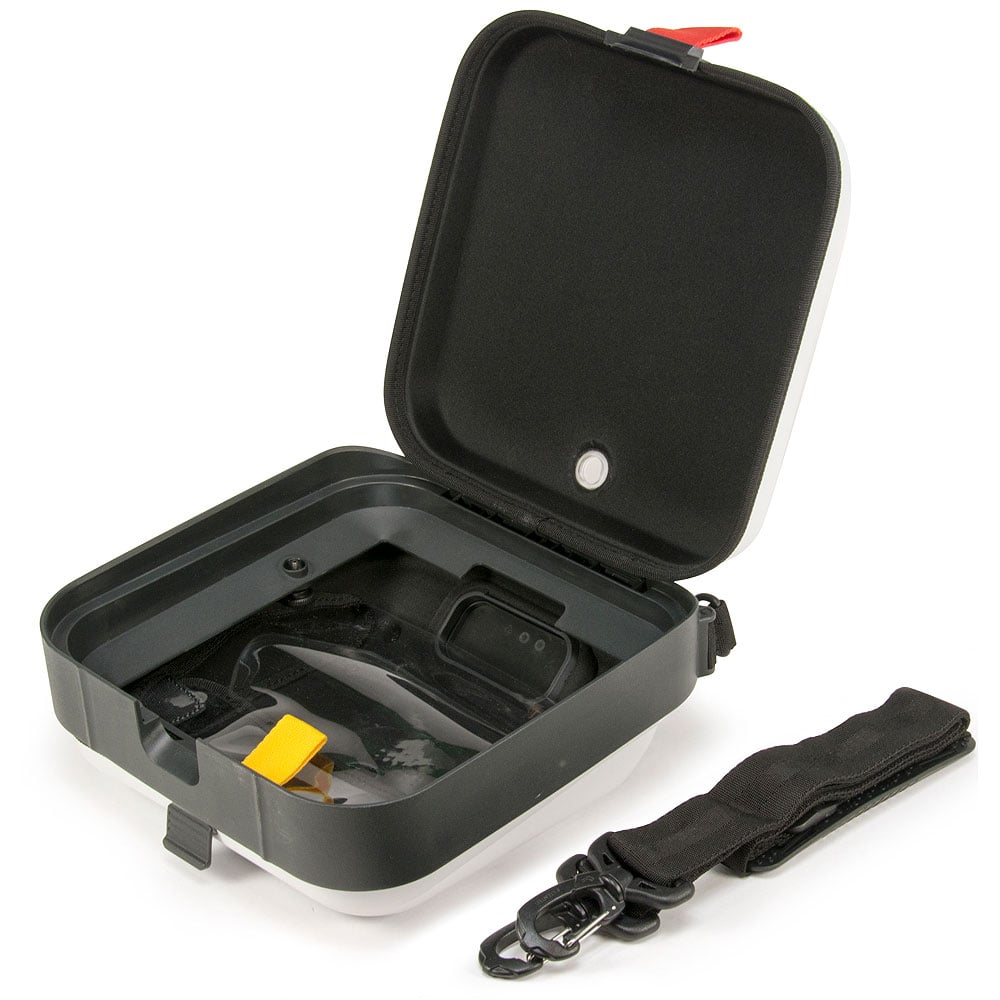 Physio-Control LIFEPAK® CR2 Semi-Rigid Carry Case Open Physio-Control LIFEPAK® CR2 Semi-Rigid Carry Case Open