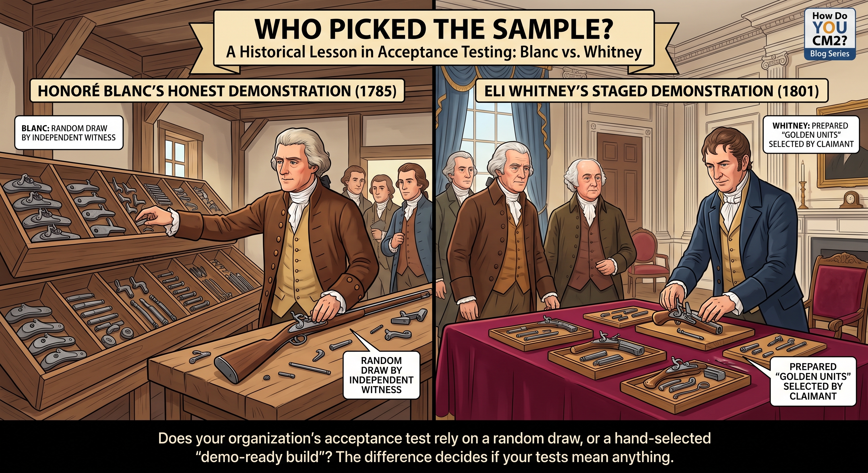 Jefferson Witnessed Both Demonstrations