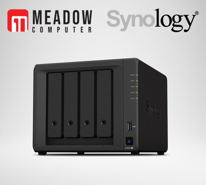 NAS Synology DS920+ – Bundle 4 HDD 3To RAID5 + 2 SSD Cache 256Go RAID1 (occasion)