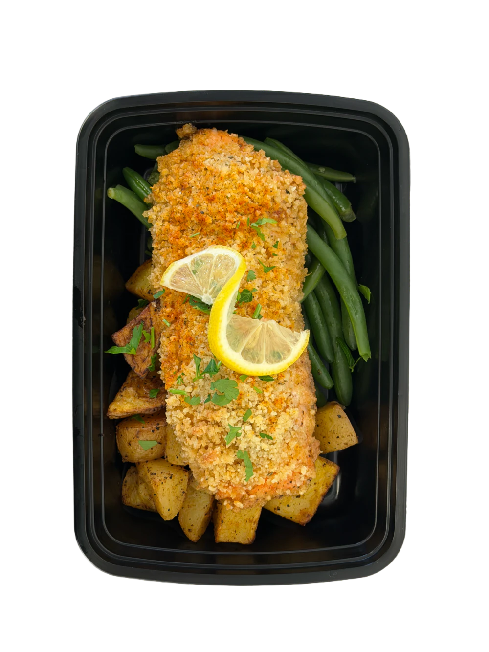 parmesean crusted salmon