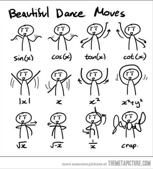 Beautiful dance moves