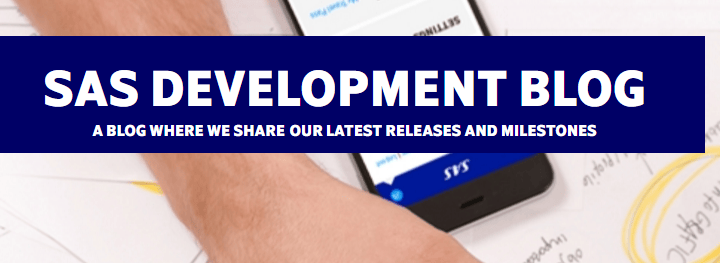 SAS Development Blog - SAS