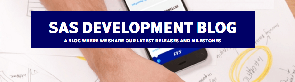 SAS Development Blog - SAS