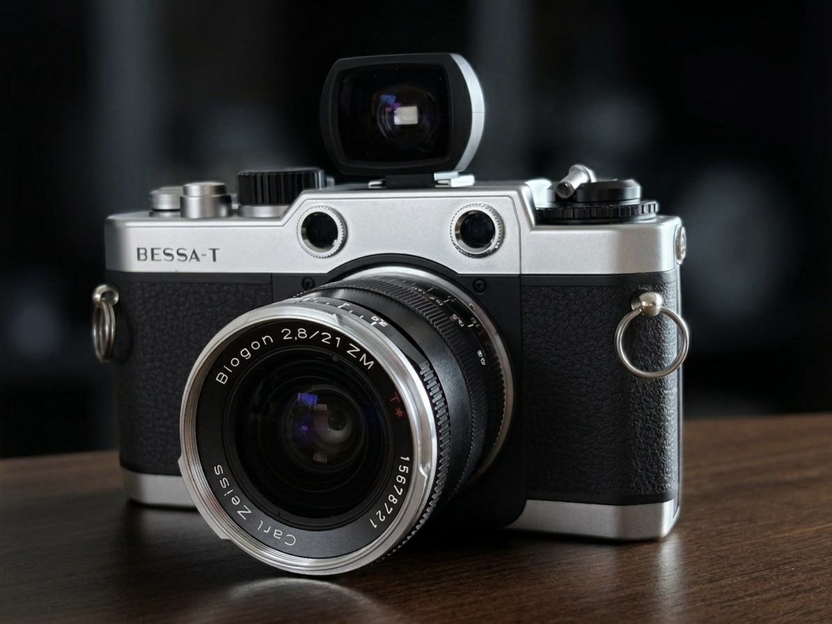 Voigtländer BESSA-T & ZEISSターレットファインダー Barebones: Voigtländer Bessa T review - measuring light
