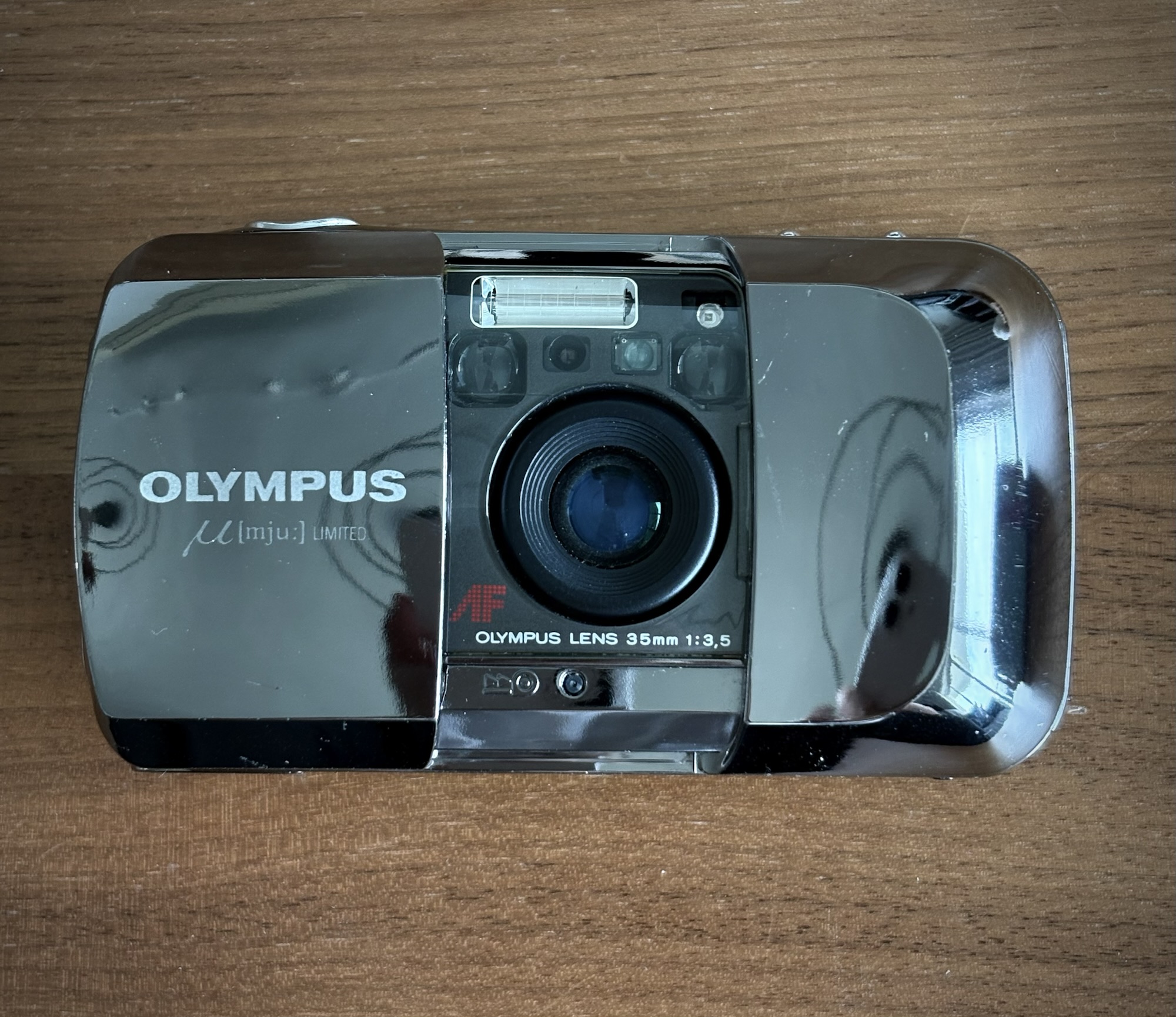 My collection: Olympus Mju - measuring light