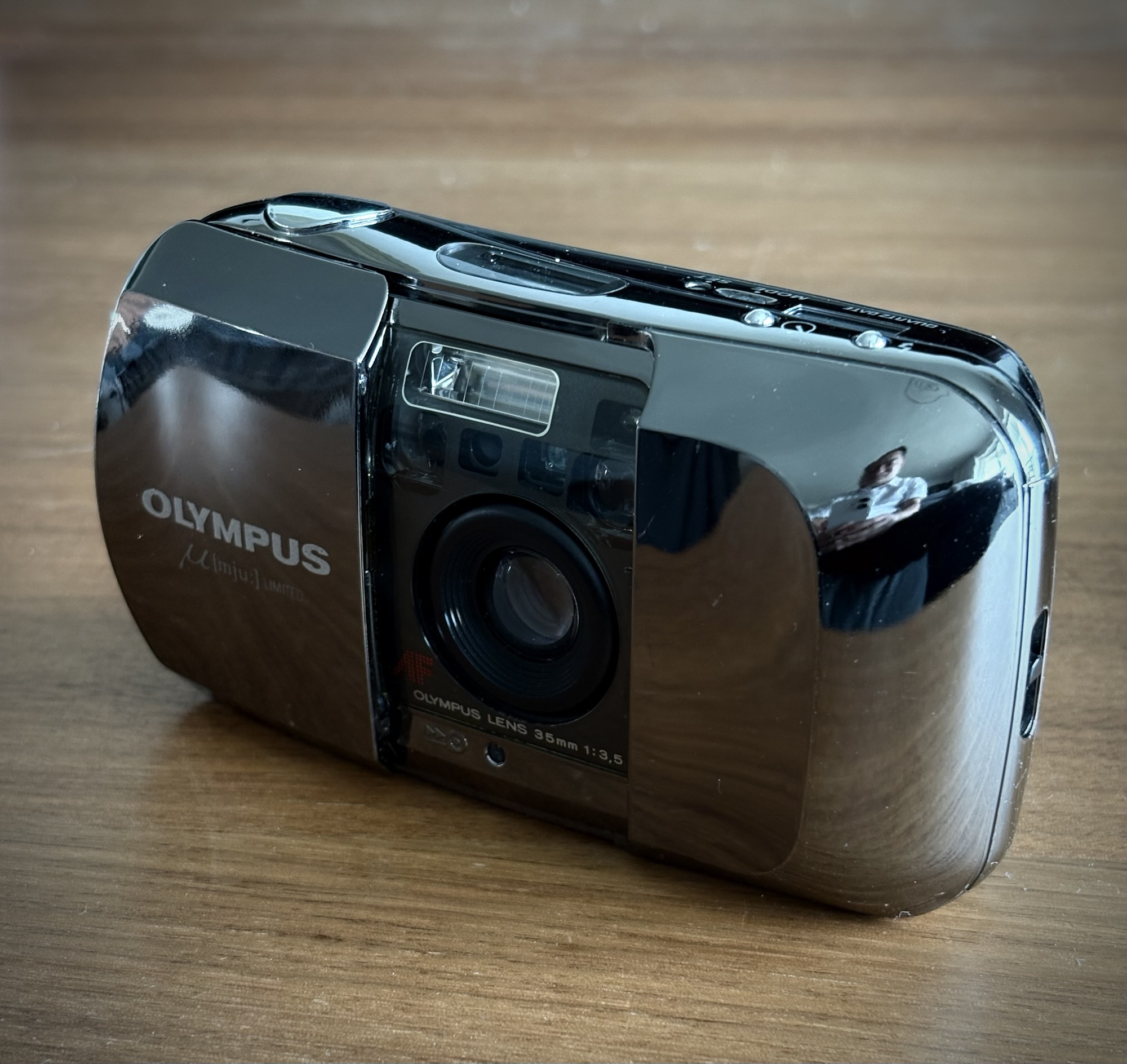 My collection: Olympus Mju - measuring light