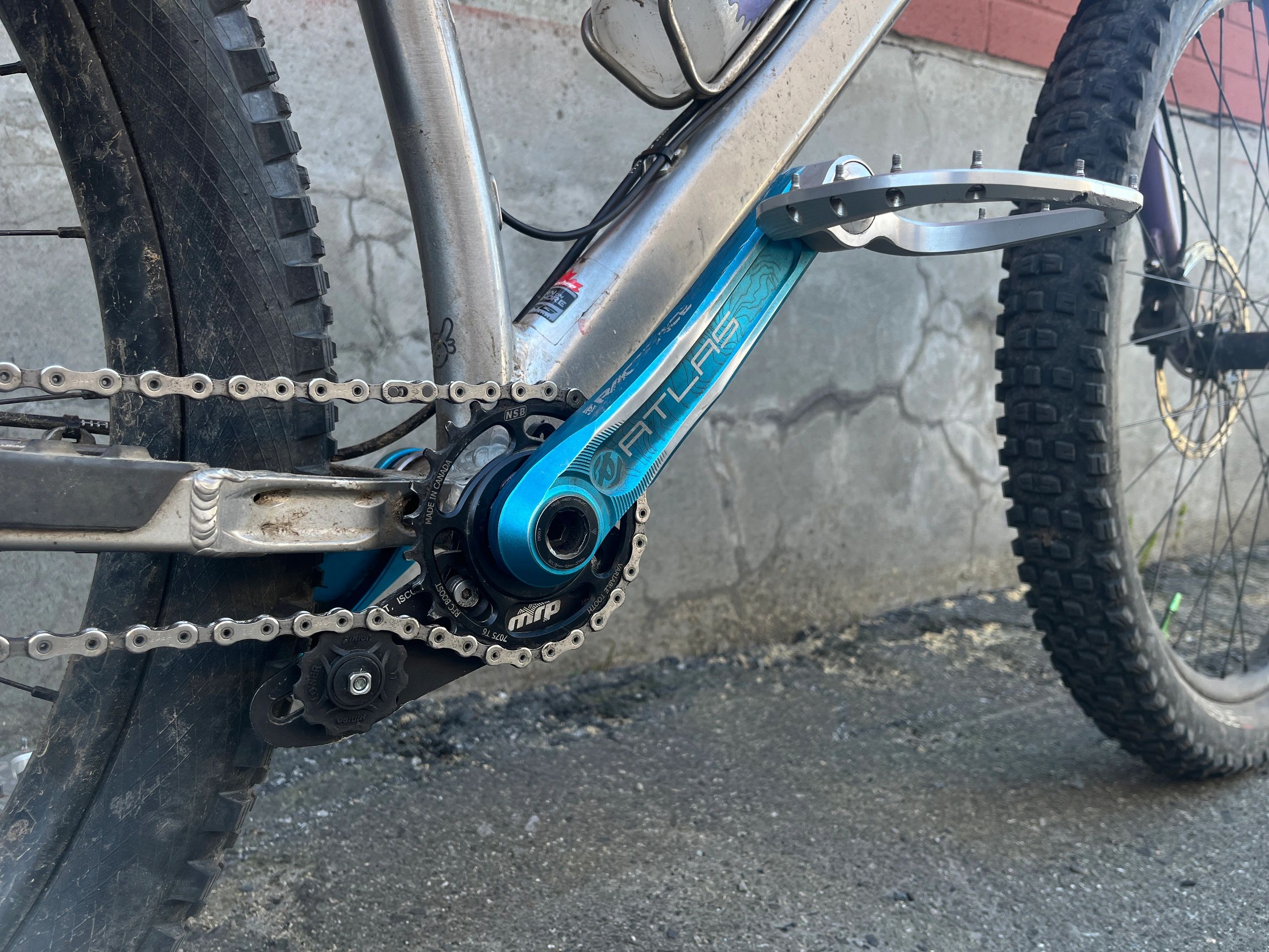 My Race Face Atlas cranks are a similar vintage to my Turbines but with many fewer hours of use. The creaking went away instantly on install. My Race Face Atlas cranks are a similar vintage to my Turbines but with many fewer hours of use. The creaking went away instantly on install.
