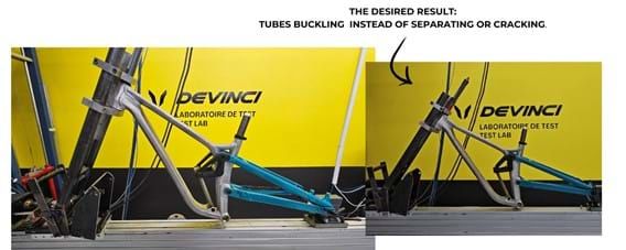 The Chainsaw front end has been revised, re-tested, and Devinci has released a lot of info about the process. The Chainsaw front end has been revised, re-tested, and Devinci has released a lot of info about the process.