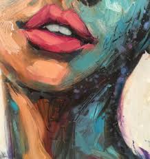 hands, lips, and teeth–