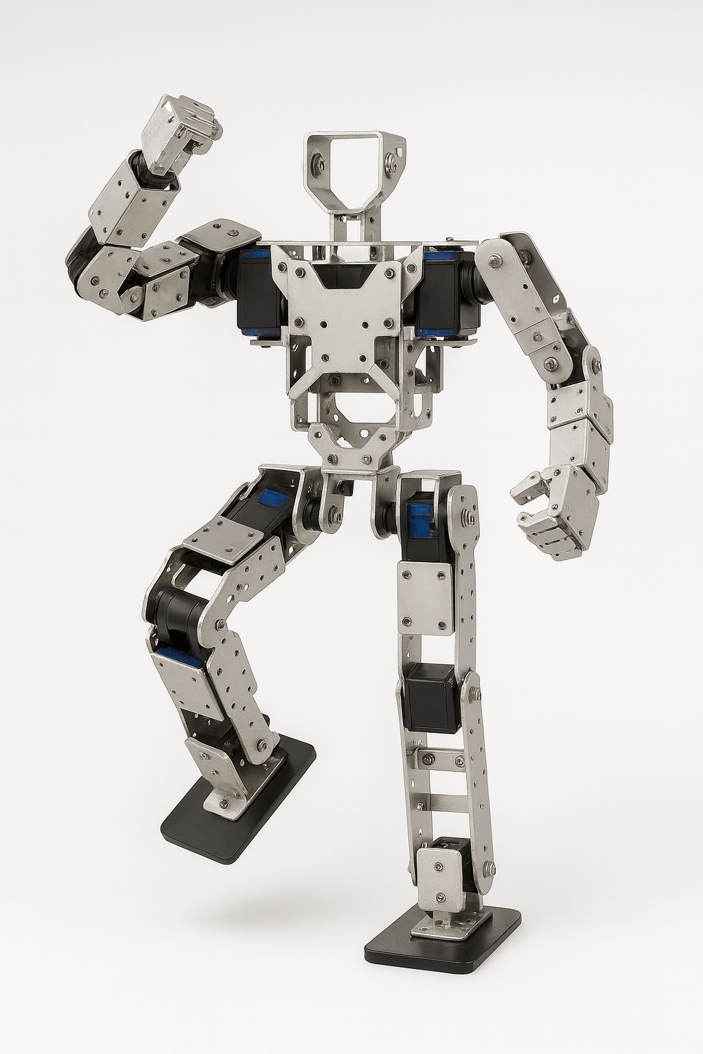 MechaBots 17 DOF Humanoid Robot STEM Kit Style2 