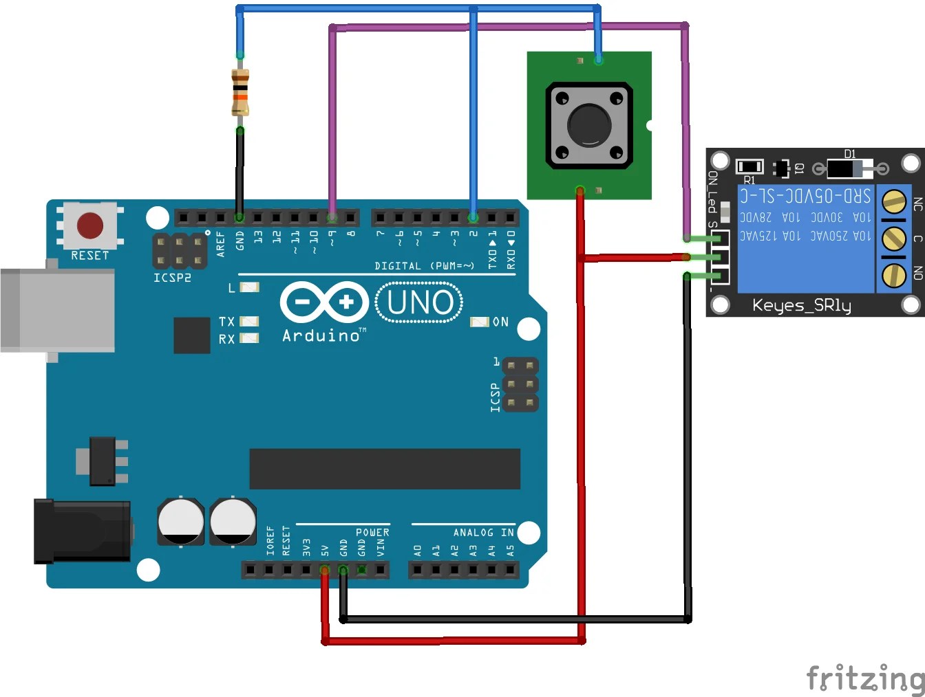 How To Use Toggle Switch In Arduino » Wiring Work
