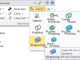 Mill Module Creating 4 Axis Operations 4 Axis Engraving