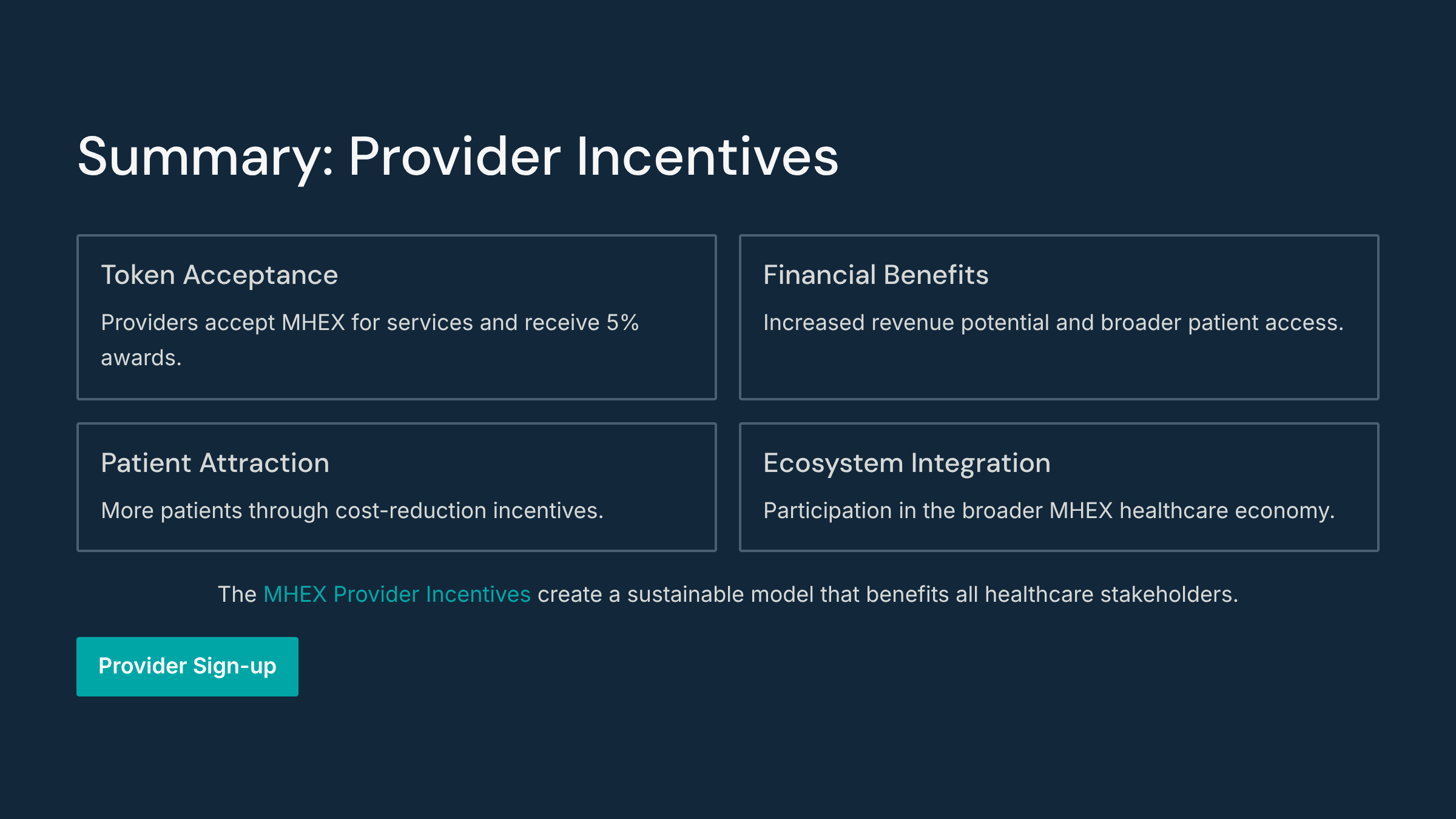 002.2.3 Provider Incentives