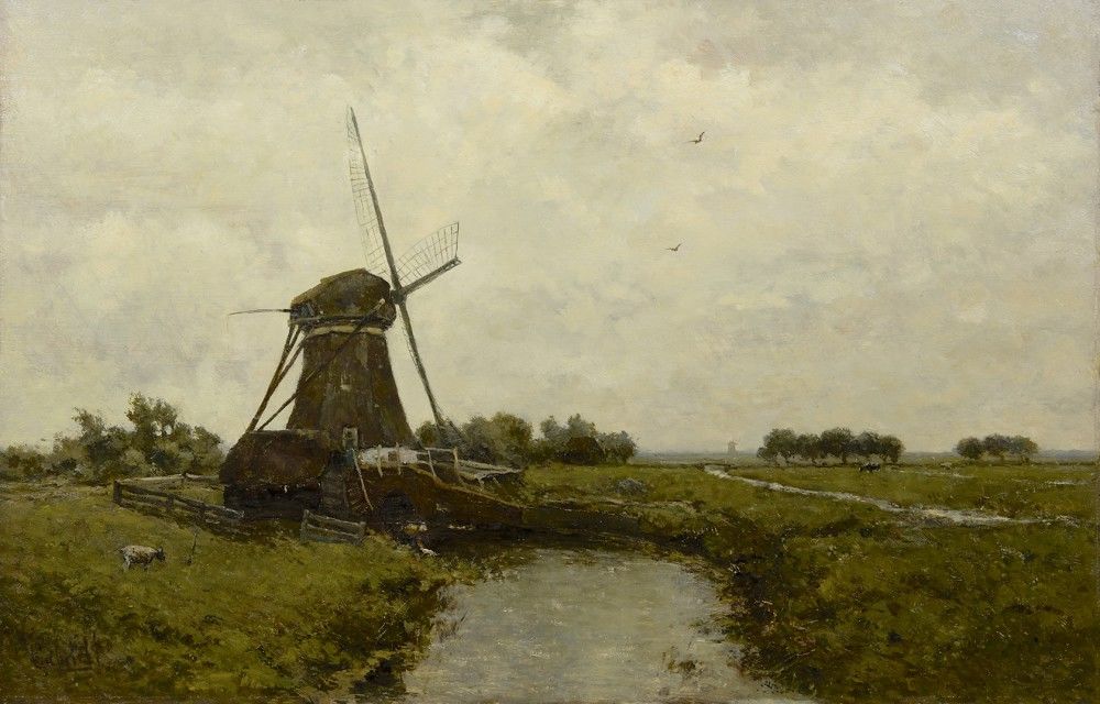 Windmill Near Leidschendam Gallerease