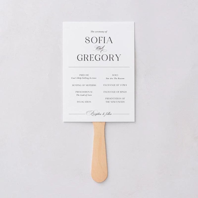 Classically Elegant Wedding Programs The Knot - Download Professional Light Wallpaper | Ultra HD