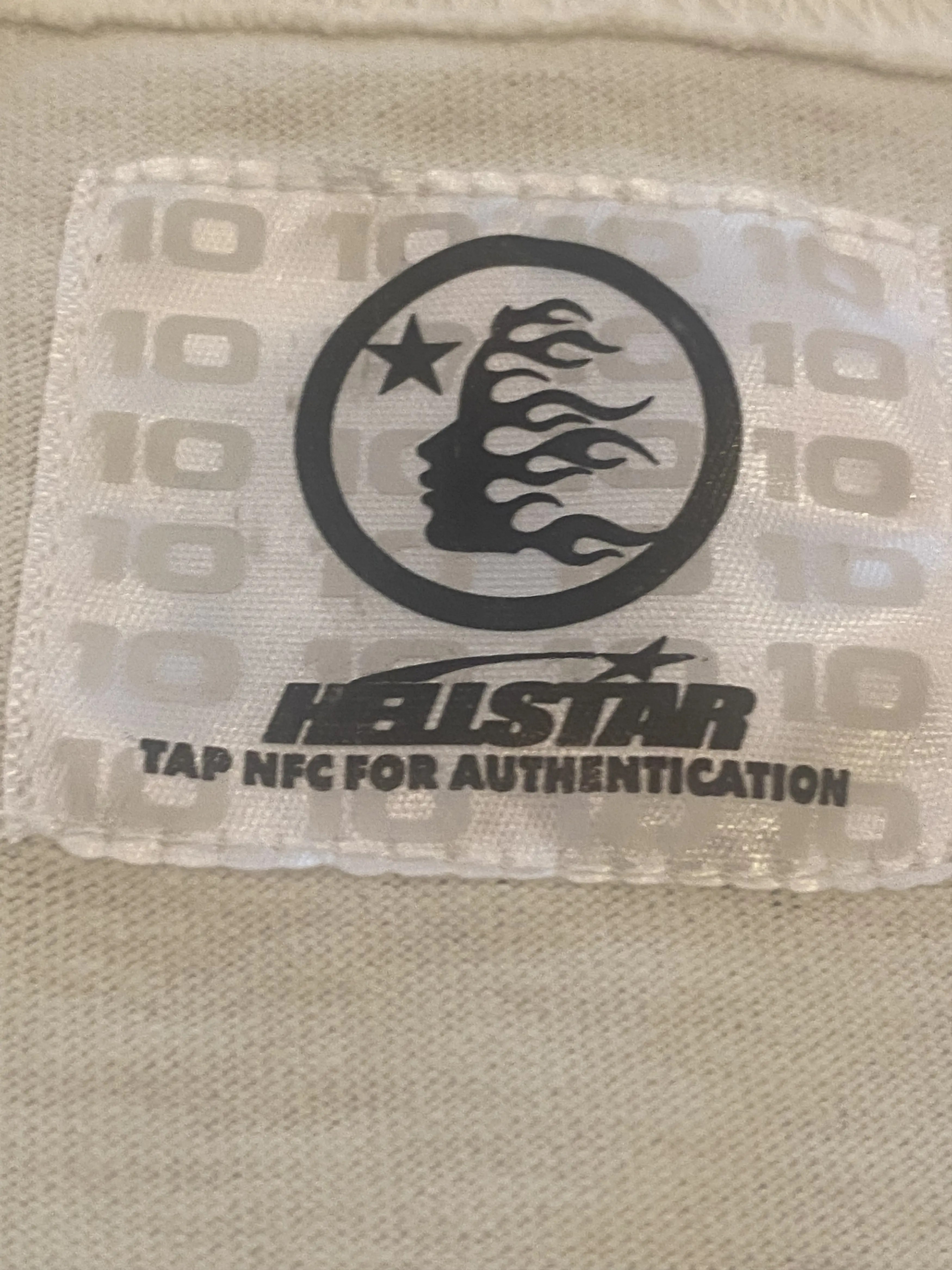 Hellstar Hellstar Capsule 10 No Guts No Glory Tee Shirt Size Large - Mountain Image Collection - HD Quality