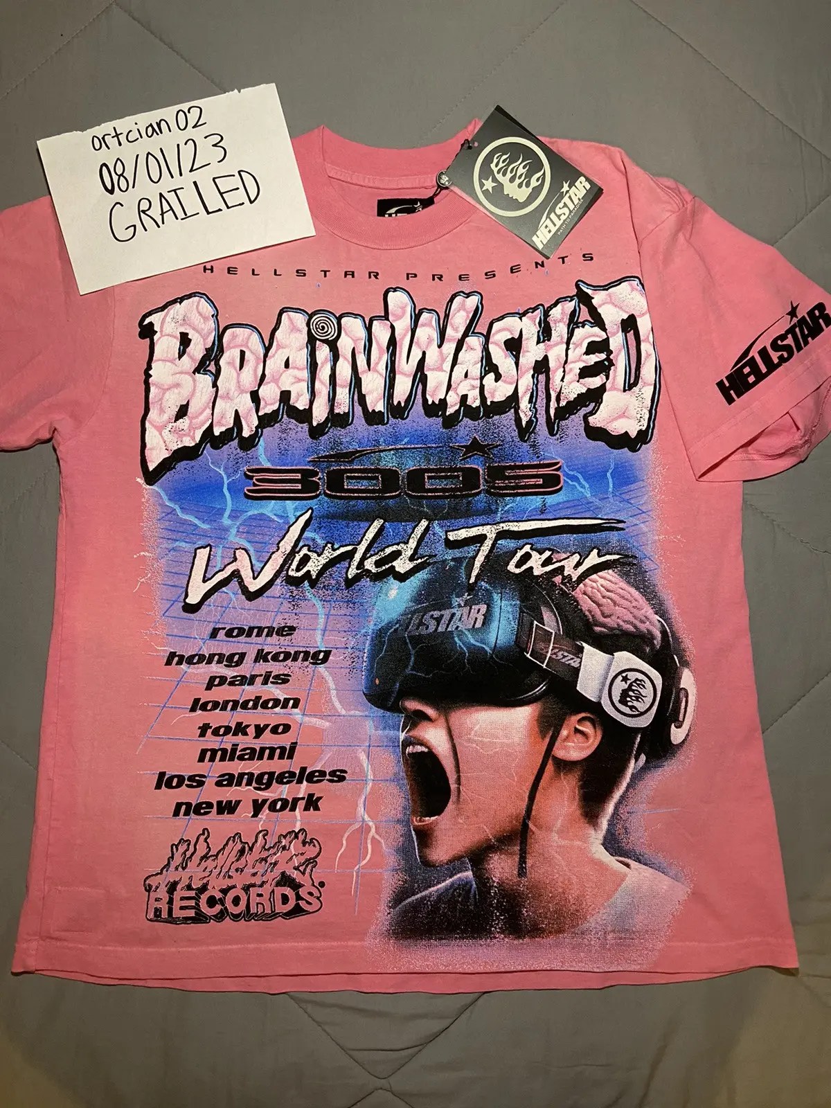 Hellstar Hellstar Brainwashed T Shirt Grailed - High Quality 8K Ocean Designs | Free Download