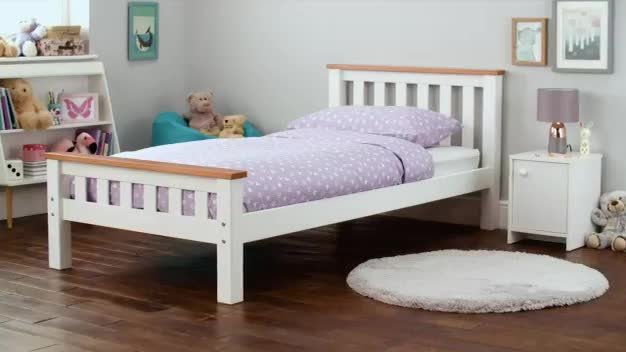 Buy Argos Home Heavy Duty Single Bed Frame Pine Kids Beds Argos