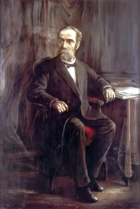 Retrato de Eugenio María de Hostos, realizado por el pintor Dominicano, Abelardo Rodríguez Urdaneta (1870-1933). Retrato de Eugenio María de Hostos, realizado por el pintor Dominicano, Abelardo Rodríguez Urdaneta (1870-1933).