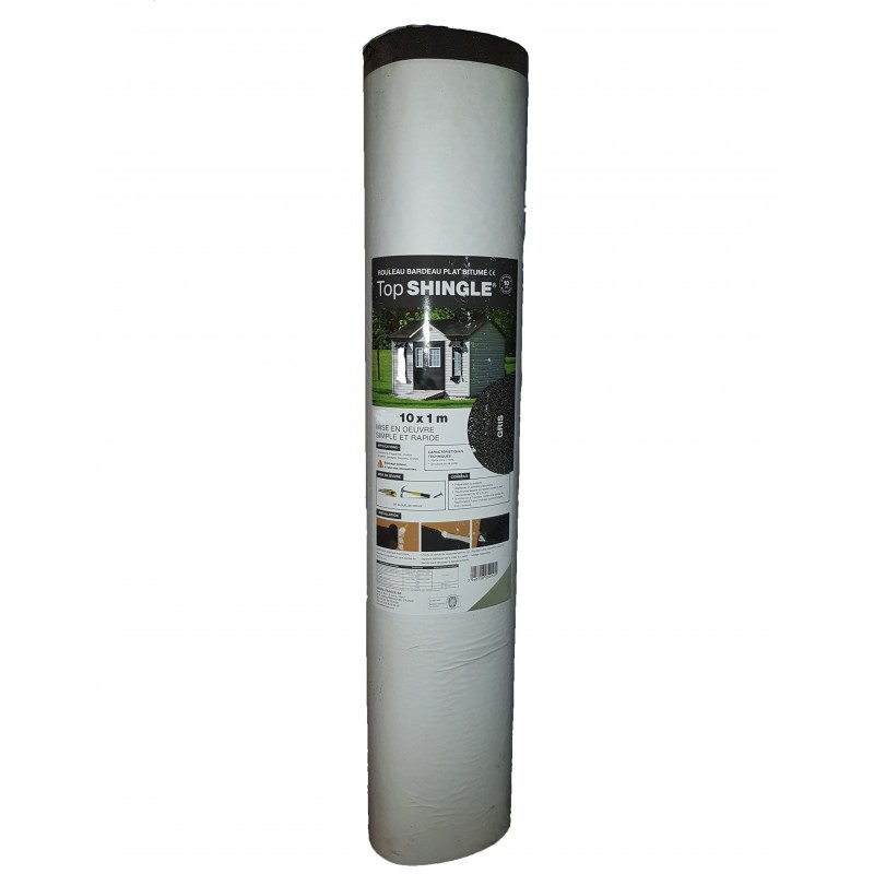 Neugierig wie leroy merlin es schafft konversionen zu steigern? Rouleau De Bardeau Bitume 10 M Shingle 10 X 1 M Gris Anthracite L 1 M L 10 M Leroy Merlin