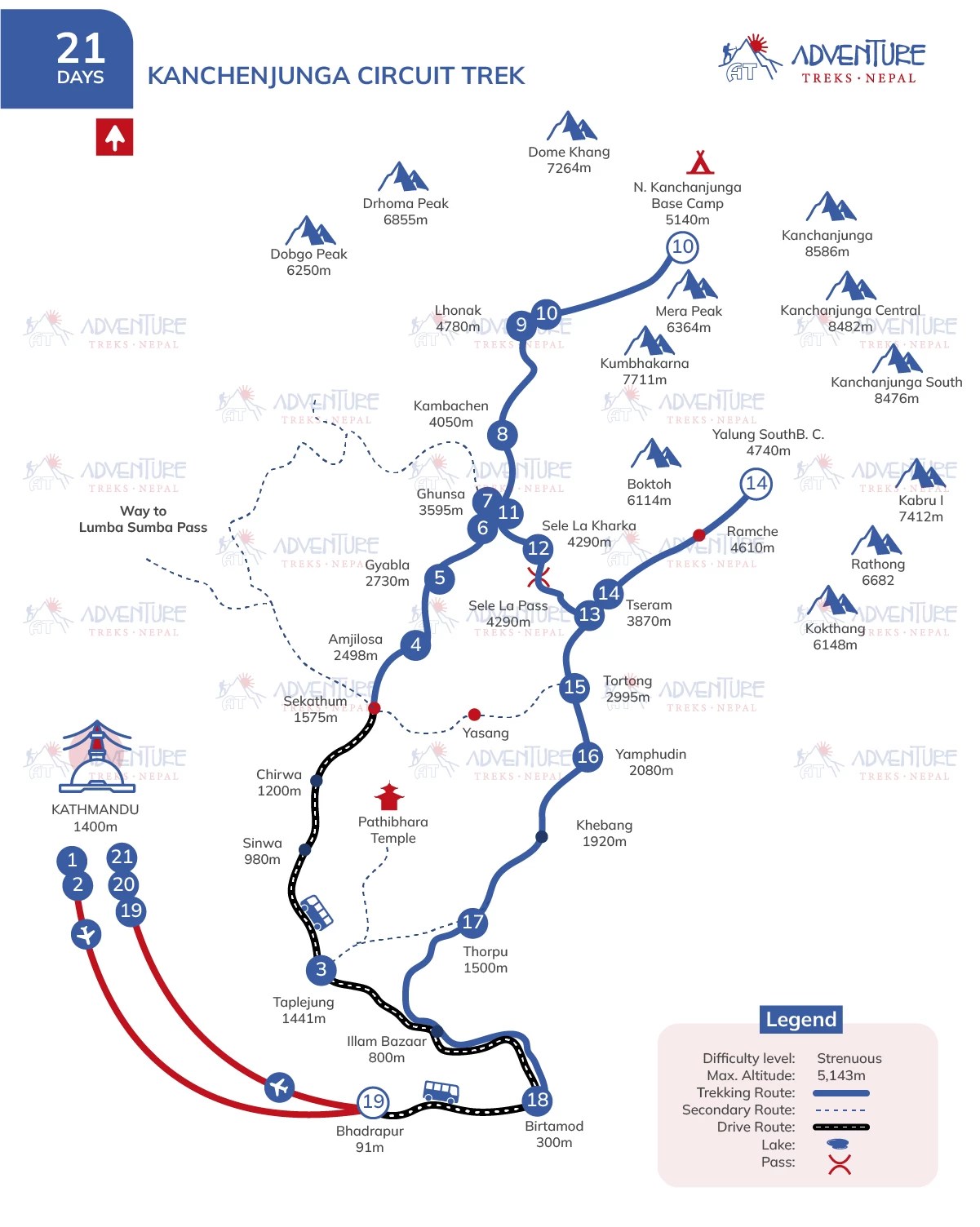 Circuit Trek 22 Days 2026 2027 Cost Circuit Trek Map.webp