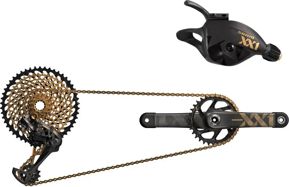 Sram Xx1 Eagle Dub 12s Grouspet 34t Black Gold