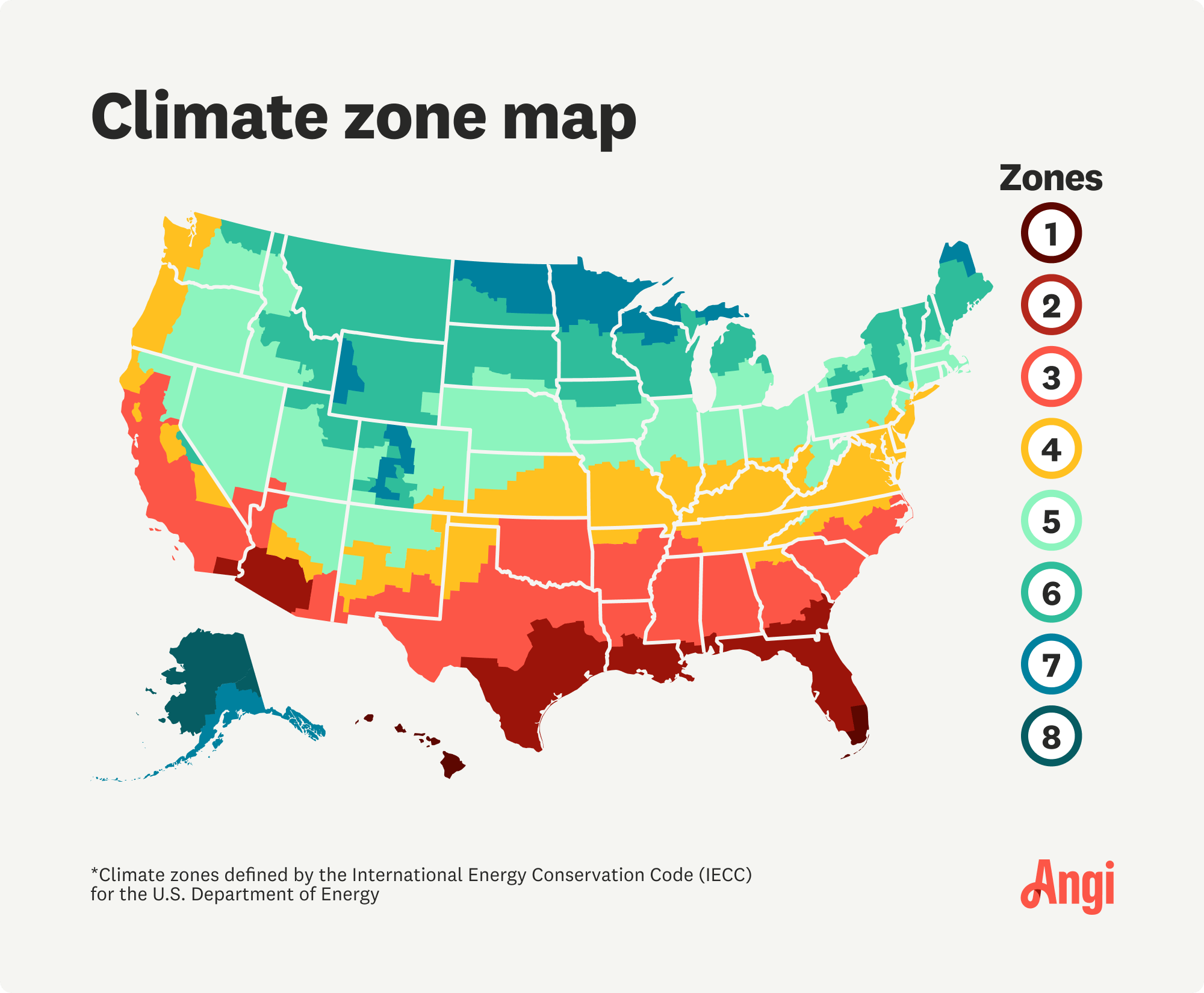 How Much Does Boiler And Replacement Cost 2026 Data Angi Climate Zone Map 2 