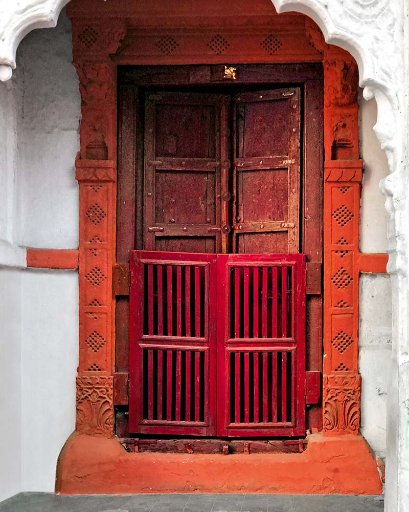 These Exquisite Antique Rajasthani Doors Come In All Hues Of The Rainbow