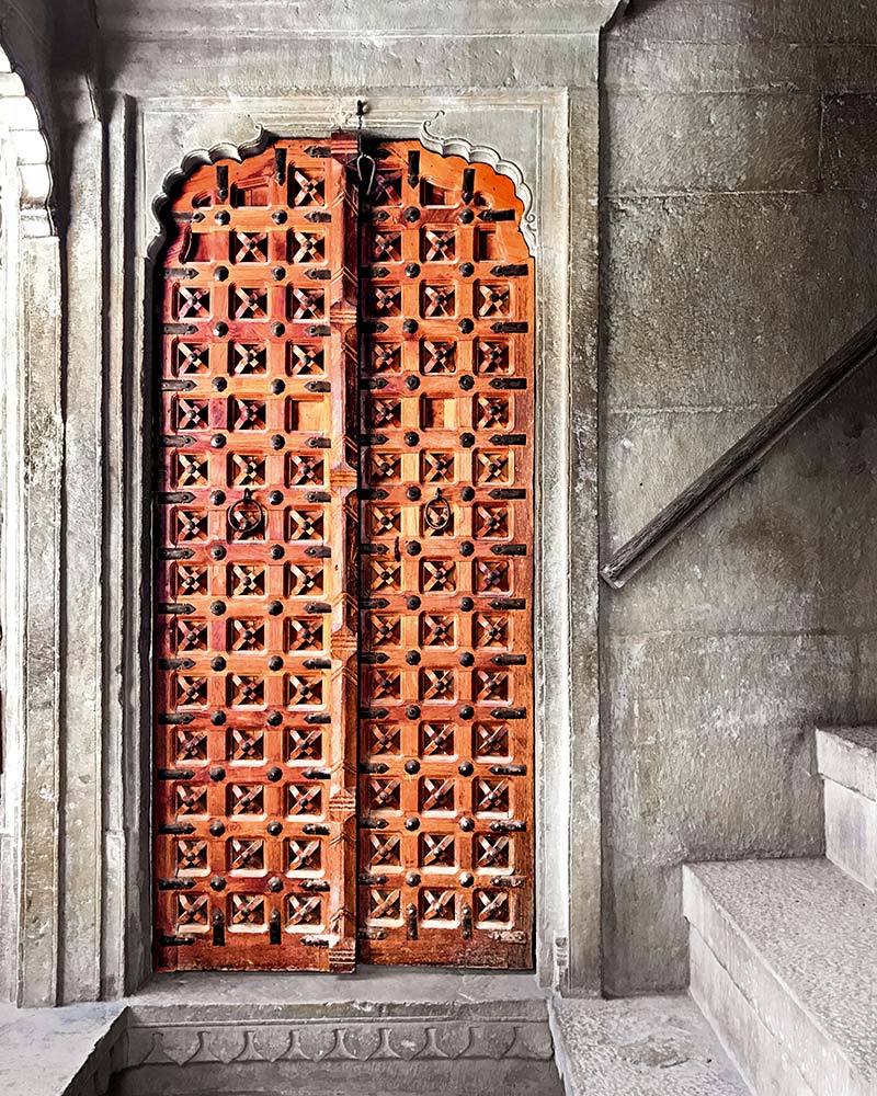 These Exquisite Antique Rajasthani Doors Come In All Hues Of The Rainbow