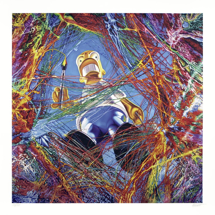 Homer Simpson Von Ron English 2011 Druck Artsper 511706