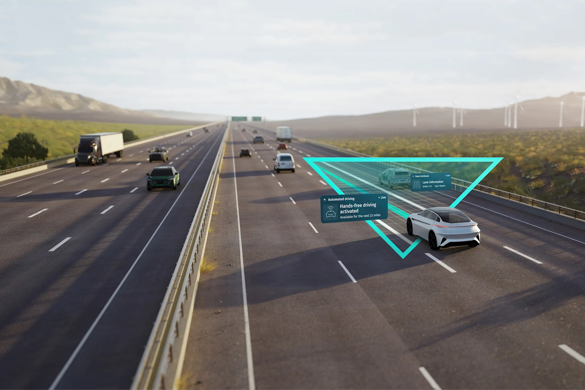 Here Displays AI Powered Maps At CES 2026 Automotive World Here Qualcomm 