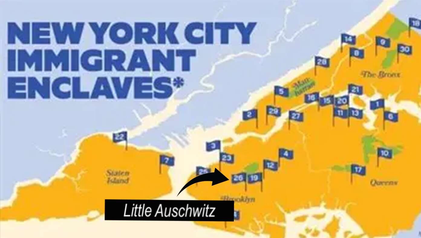 Uh Oh Mamdani S New NYC Map Includes Little Auschwitz In Brooklyn 