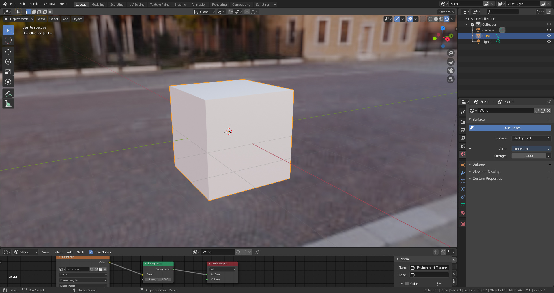 An equirectangular environment image texture; Why Is My Hdri Background Image Renders With Low Quality Basics Interface Blender Artists Community
