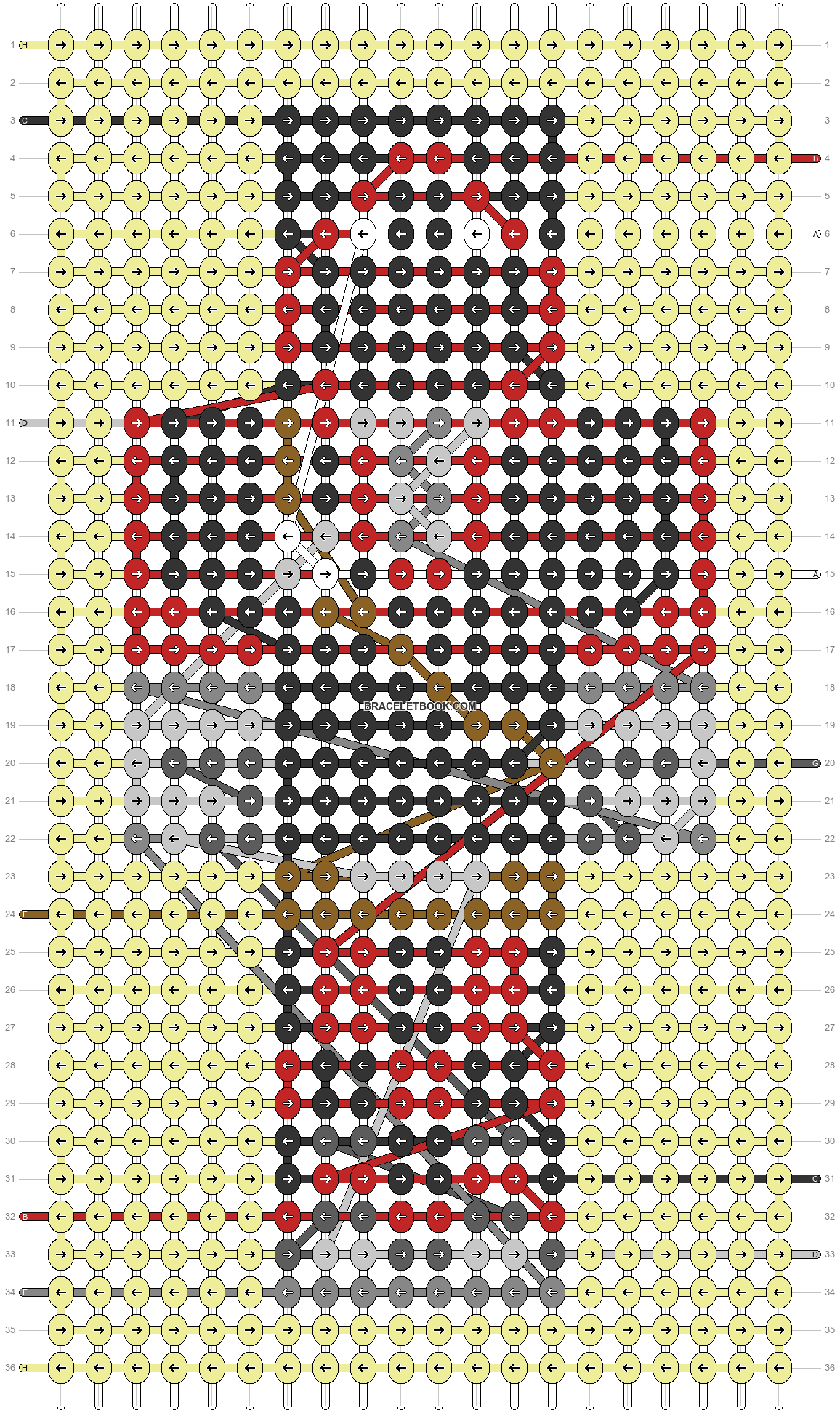 pic Bracelet Dream Smp Colors alpha pattern 54849 braceletbook