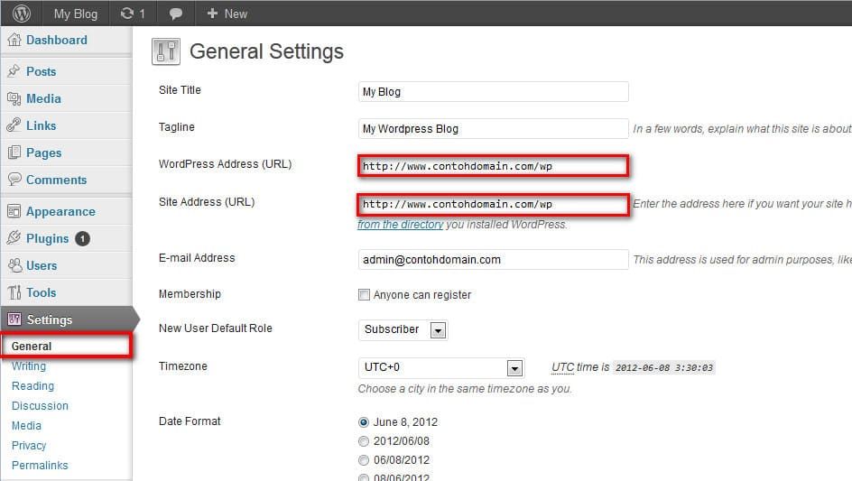 Dan bisa dong mengganti alamat url blog di wordpress com. Mengganti Site Address Url Wordpress Indowebsite Knowledgebase