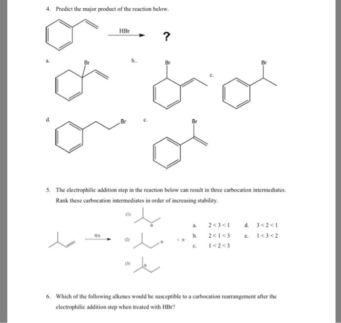 Title Lesson 7 Electrophilic Addition And Substitution Learning Objectives Understand How To Deduce The Mechanism Of The Electrophilic Addition Reactions Ppt Download Addition of strong nucleophiles.