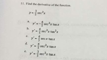 Tan 2x Sec 2x 