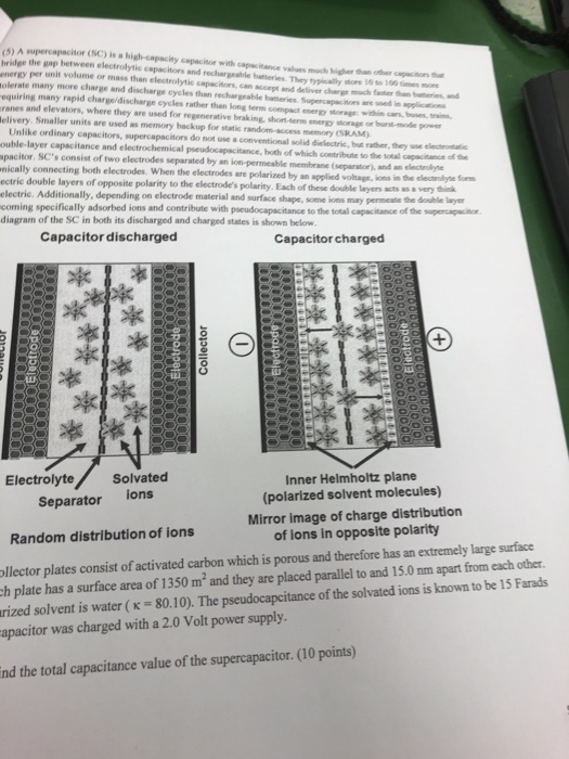 A Find Total Capacitance Value Of The Supercapaci